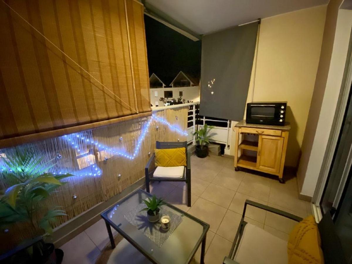 Location Saisonniere Meublee F2 St Leu Face Ocean A 1 Min Plage Apartment Saint-Leu Bagian luar foto